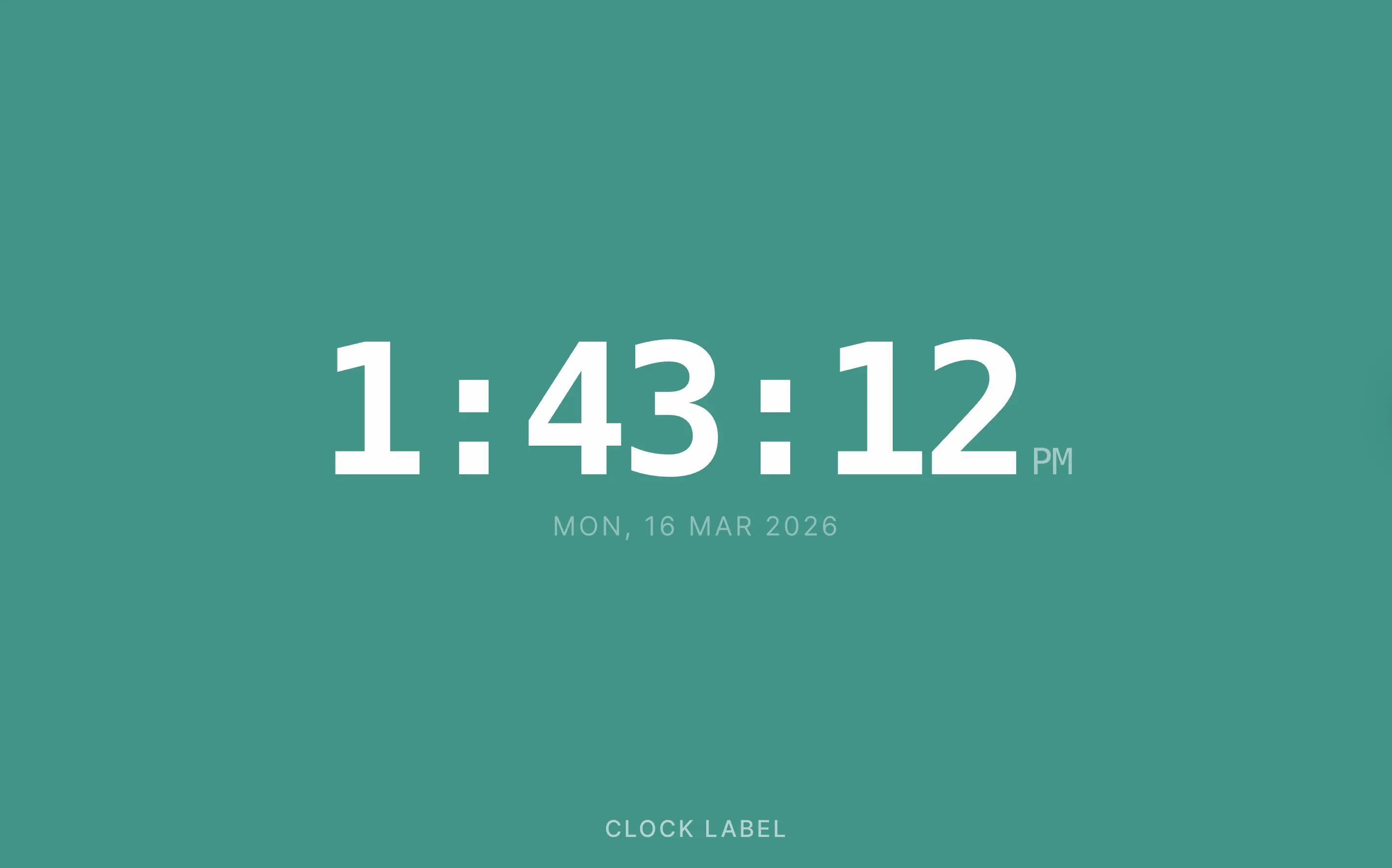 Digital Clock