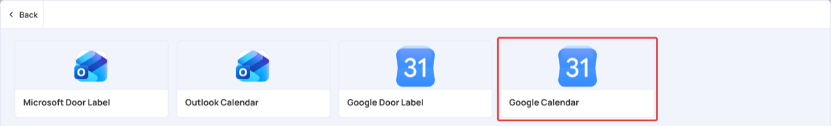 Google Calendar in Calendars